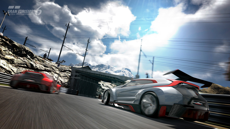 Illustration for article titled Mitsubishi's Gran Turismo Vision Concept Is A Furious AWD Hybrid Hatch